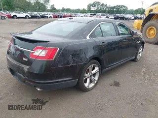 2010 Ford Taurus SHO with VIN 1FAHP2KT7AG132561, listed as a IAAI auction lot 31602484 with 118,333 mi miles and . Bid and sale history available at DreamBid. Image 4.