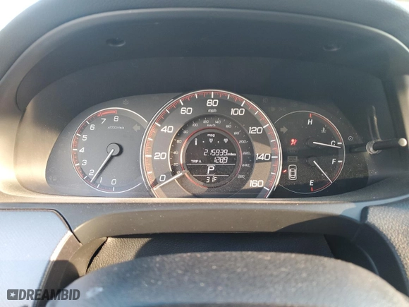 2013 Honda Accord Cpe LX-S with VIN 1HGCT1B31DA021913, listed as a Copart auction lot 45807015 with 215,939 mi miles and Salvage Title. Bid and sale history available at carsss.com. Image 9.