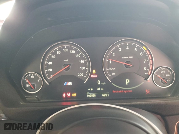 2015 BMW M4 z VIN WBS3R9C5XFK333598, wystawiony jako Copart lot #51206925 z przebiegiem 103 528 mil mil oraz Szkoda całkowita • Salvage title. Historia ofert i sprzedaży dostępna na DreamBid. Obrazek 9.