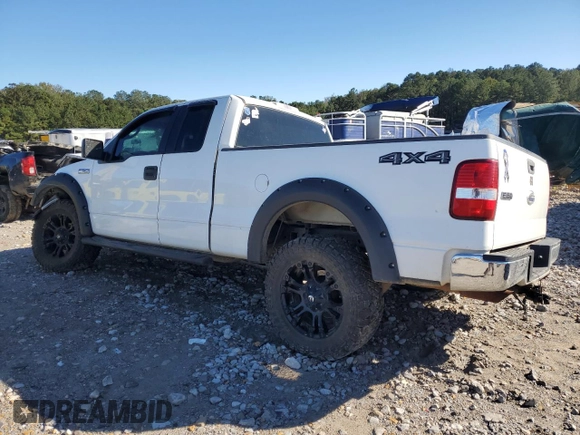 2006 Ford F-150 XLT with VIN 1FTPX14V16NB11030, listed as a Copart auction lot 80037104 with 190,666 mi miles and Salvage Title. Bid and sale history available at carsss.com. Image 2.