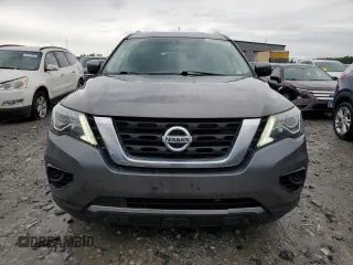2017 Nissan Pathfinder SV with VIN 5N1DR2MN0HC668833, listed as a Copart auction lot 53475295 with 102,111 mi miles and Salvage title. Bid and sale history available at DreamBid. Image 5.