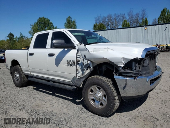 2014 Ram 2500 Tradesman with VIN 3C6UR5CL8EG225660, listed as a Copart auction lot 54180435 with 243,088 mi miles and Salvage title. Bid and sale history available at DreamBid. Image 4.