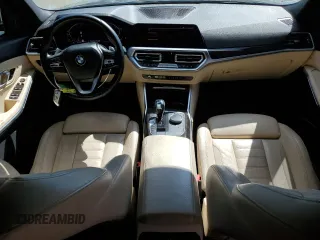 2019 BMW 3 Series 330i with VIN 3MW5R1J5XK8B00074, listed as a Copart auction lot 50806195 with 77,777 mi miles and Salvage Title. Bid and sale history available at carsss.com. Image 8.
