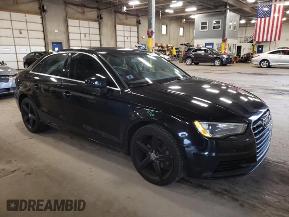 2015 Audi A3 2.0 TDI Premium Plus with VIN WAUCJGFF3F1052821, listed as a Copart auction lot 78913704 with 125,359 mi miles and Salvage Title. Bid and sale history available at carsss.com. Image 4.