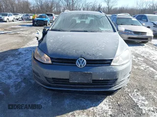 2017 Volkswagen Golf SportWagen S with VIN 3VW017AU4HM533272, listed as a IAAI auction lot 41309886 with 143,728 mi miles. Bid and sale history available at carsss.com. Image 12.