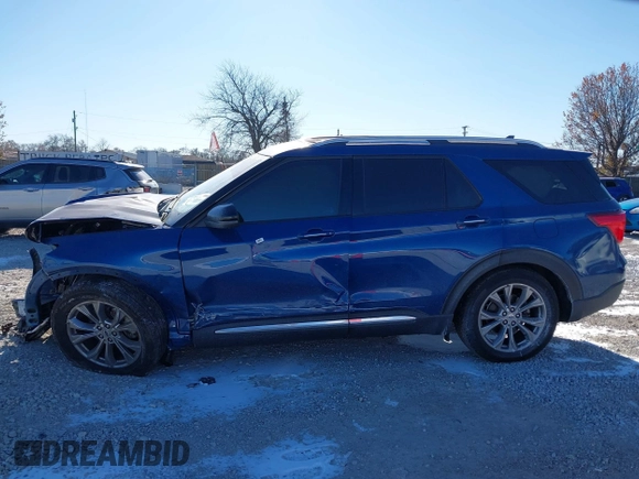 2023 Ford Explorer Limited with VIN 1FMSK8FH1PGA07339, listed as a IAAI auction lot 41018629 with 26,440 mi miles and . Bid and sale history available at DreamBid. Image 13.