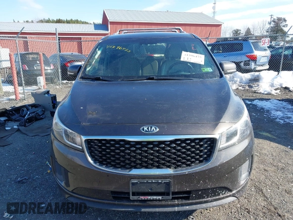 2017 Kia Sedona LX with VIN KNDMB5C19H6336297, listed as a IAAI auction lot 41396475 with Not Provided miles and . Bid and sale history available at DreamBid. Image 13.