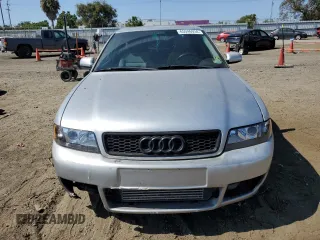 1999 Audi A4 with VIN WAUBB28DXXA299469, listed as a Copart auction lot 65596934 with 207,289 mi miles and Salvage Title. Bid and sale history available at carsss.com. Image 5.