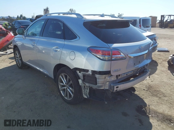 2013 Lexus RX 350 with VIN JTJZK1BA2D2414854, listed as a IAAI auction lot 41862052 with 182,187 mi miles and . Bid and sale history available at DreamBid. Image 3.