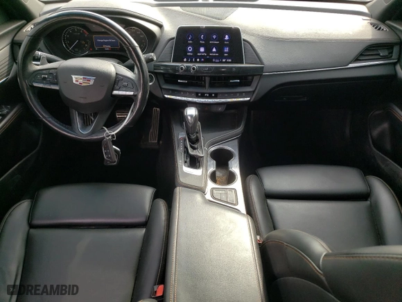 2021 Cadillac CT4 Sport with VIN 1G6DG5RK5M0105737, listed as a Copart auction lot 53405605 with 70,685 mi miles and Clean Title. Bid and sale history available at carsss.com. Image 8.