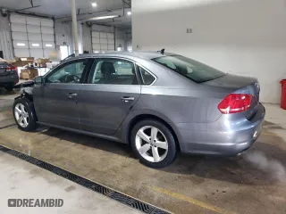 2012 Volkswagen Passat SE with VIN 1VWBP7A37CC006674, listed as a Copart auction lot 50501215 with 118,886 mi miles and Salvage Title. Bid and sale history available at carsss.com. Image 2.