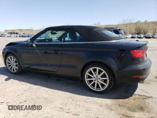2015 Audi A3 2.0T Premium Plus with VIN WAU3FLFF6F1110043, listed as a Copart auction lot 52631475 with 80,467 mi miles and Salvage Title. Bid and sale history available at carsss.com. Image 2.