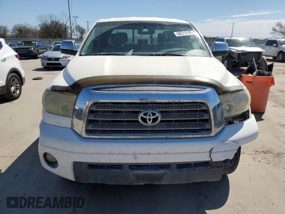 2007 Toyota Tundra Limited z VIN 5TFRV58147X019445, wystawiony jako Copart lot #88312195 z przebiegiem 169 521 mil mil oraz Szkoda całkowita • Salvage title. Historia ofert i sprzedaży dostępna na DreamBid. Obrazek 5.