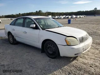 2005 Mercury Montego Premier with VIN 1MEFM42165G622952, listed as a Copart auction lot 43126815 with 201,903 mi miles and Salvage Title. Bid and sale history available at carsss.com. Image 4.