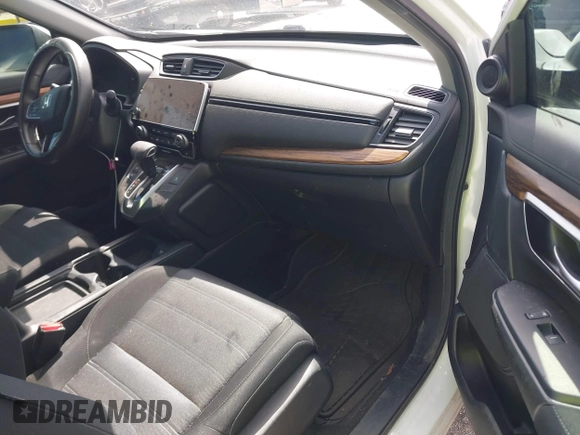 2019 Honda CR-V EX with VIN 5J6RW1H51KA007719, listed as a IAAI auction lot 41985574 with 58,696 mi miles. Bid and sale history available at carsss.com. Image 5.