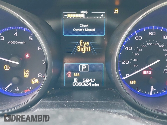 2018 Subaru Outback Limited with VIN 4S4BSENC4J3376330, listed as a IAAI auction lot 42680975 with 39,324 mi miles and . Bid and sale history available at DreamBid. Image 15.