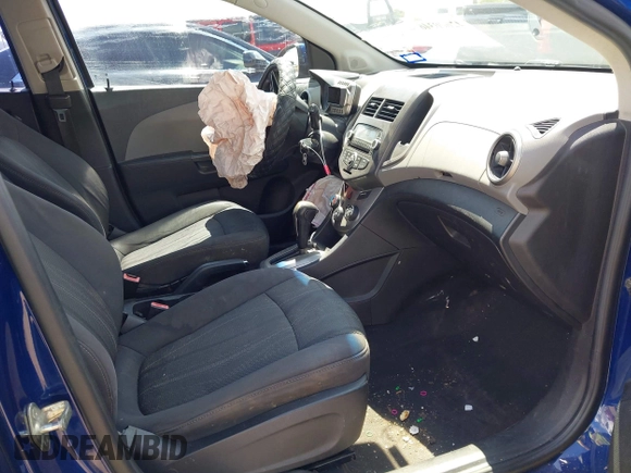 2012 Chevrolet Sonic LT with VIN 1G1JC6SH6C4222680, listed as a IAAI auction lot 42600346 with 82,421 mi miles and . Bid and sale history available at DreamBid. Image 5.