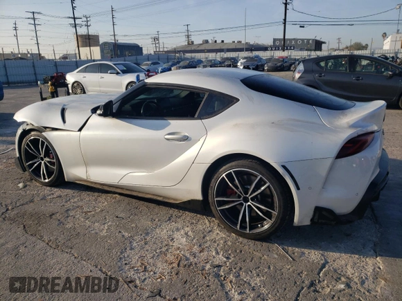 2021 Toyota Supra 3.0 with VIN WZ1DB0C03MW036292, listed as a Copart auction lot 42788405 with Not Provided miles and Salvage Title. Bid and sale history available at DreamBid. Image 2.