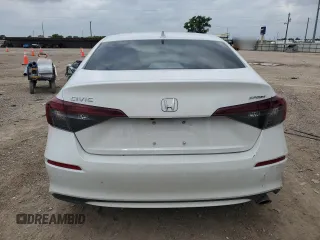2025 Honda Civic Sport with VIN 2HGFE2F57SH566392, listed as a Copart auction lot 53600405 with 2,356 mi miles and Salvage title. Bid and sale history available at DreamBid. Image 6.