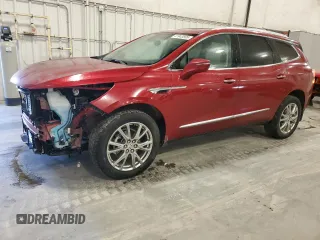 2023 Buick Enclave Essence with VIN 5GAEVAKW8PJ110217, listed as a Copart auction lot 47943805 with 38,700 mi miles and Salvage Title. Bid and sale history available at carsss.com. Image 1.