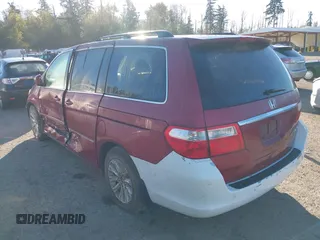 2005 Honda Odyssey TOURING with VIN 5FNRL38815B008644, listed as a IAAI auction lot 40512794 with 279,981 mi miles. Bid and sale history available at carsss.com. Image 3.