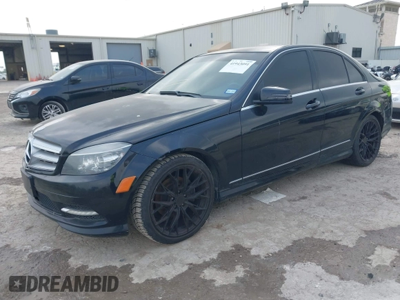 2011 Mercedes-Benz C-Class C 300 Sport with VIN WDDGF5EB5BR180360, listed as a IAAI auction lot 41943091 with 227,236 mi miles. Bid and sale history available at carsss.com. Image 2.