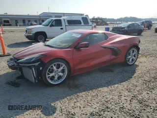 2022 Chevrolet Corvette 3LT with VIN 1G1YC3D44N5113672, listed as a Copart auction lot 61976465 with 6,097 mi miles and Salvage title. Bid and sale history available at DreamBid. Image 1.