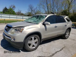 2010 GMC Acadia SLT1 z VIN 1GKLRMED6AJ137191, wystawiony jako Copart lot #50451455 z przebiegiem 154 470 mil mil oraz Szkody całkowita. Historia ofert i sprzedaży dostępna na DreamBid. Obrazek 1.