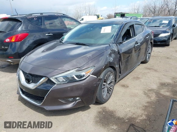 2016 Nissan Maxima SV with VIN 1N4AA6AP0GC904168, listed as a IAAI auction lot 41865822 with 121,999 mi miles and . Bid and sale history available at DreamBid. Image 19.
