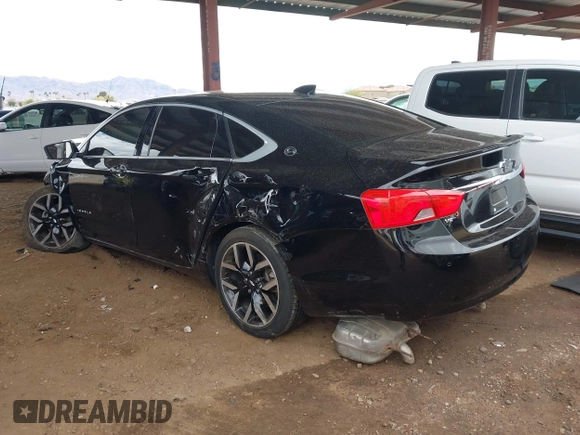 2018 Chevrolet Impala LT with VIN 2G1105S33J9100439, listed as a IAAI auction lot 41783301 with 85,017 mi miles and . Bid and sale history available at DreamBid. Image 3.