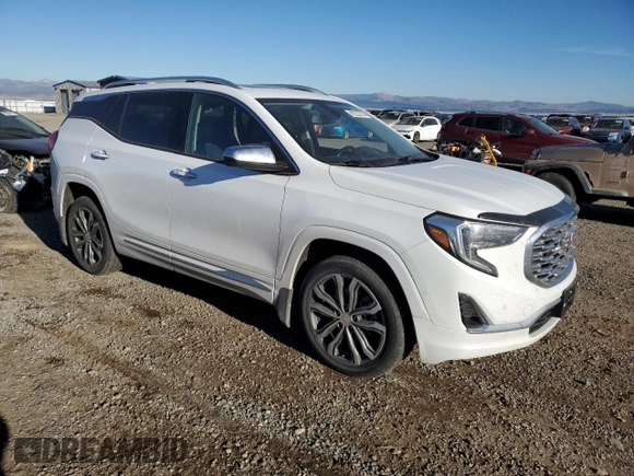 2019 GMC Terrain Denali with VIN 3GKALXEX0KL108770, listed as a Copart auction lot 82222754 with 147,869 mi miles and Salvage Title. Bid and sale history available at DreamBid. Image 4.