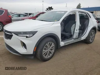 2023 Buick Envision Preferred with VIN LRBFZMR4XPD205324, listed as a Copart auction lot 82310644 with 4,223 mi miles and Salvage Title. Bid and sale history available at carsss.com. Image 1.