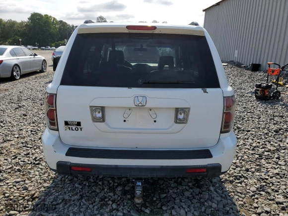 2006 Honda Pilot EX-L with RES with VIN 5FNYF28676B032430, listed as a Copart auction lot 65625444 with 339,141 mi miles and Salvage Title. Bid and sale history available at carsss.com. Image 6.