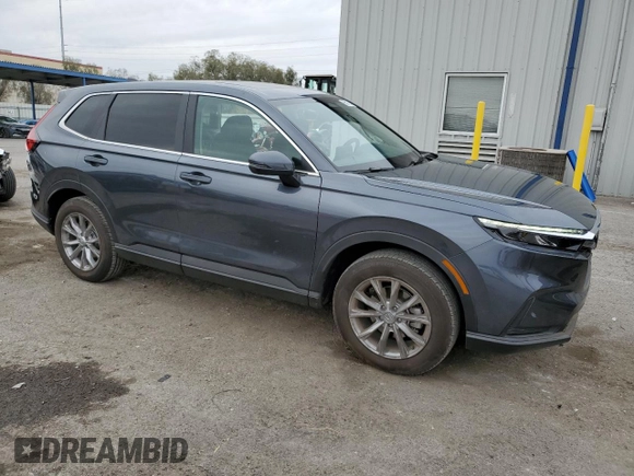 2025 Honda CR-V EX with VIN 2HKRS4H48SH418344, listed as a Copart auction lot 86216134 with 4,658 mi miles and Salvage Title. Bid and sale history available at DreamBid. Image 4.