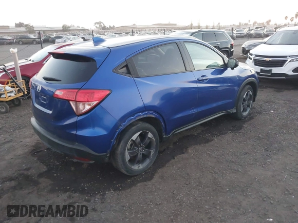 2018 Honda HR-V EX-L Navi with VIN 3CZRU5H75JM702110, listed as a IAAI auction lot 41005796 with 97,103 mi miles. Bid and sale history available at carsss.com. Image 4.
