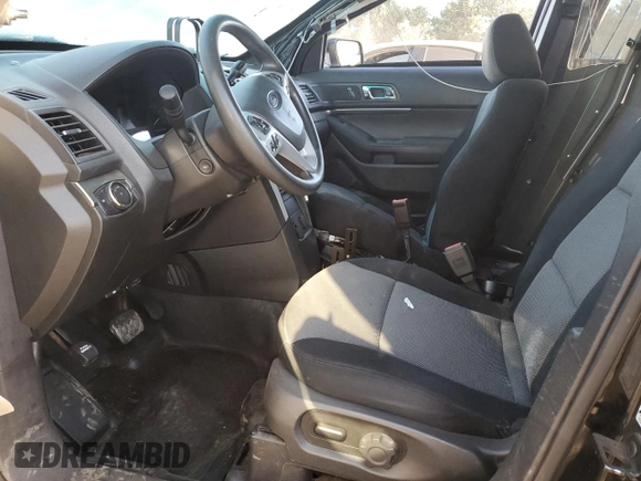 2014 Ford Utility Police Interceptor with VIN 1FM5K8AR7EGC26025, listed as a Copart auction lot 73310774 with 122,681 mi miles and Salvage Title. Bid and sale history available at carsss.com. Image 7.