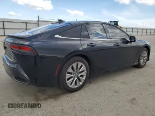 2023 Toyota Mirai XLE with VIN JTDAAAAA2PA007700, listed as a Copart auction lot 50398925 with 21,344 mi miles and Salvage Title. Bid and sale history available at carsss.com. Image 3.