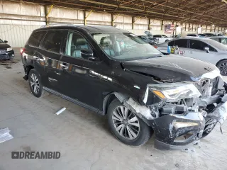 2018 Nissan Pathfinder SL with VIN 5N1DR2MN2JC634429, listed as a Copart auction lot 54954985 with 125,193 mi miles and Salvage title. Bid and sale history available at DreamBid. Image 4.