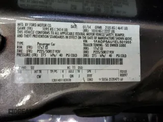 2014 Ford C-Max SE with VIN 1FADP5AU1EL501955, listed as a Copart auction lot 51751725 with 140,059 mi miles and Clean Title. Bid and sale history available at carsss.com. Image 13.