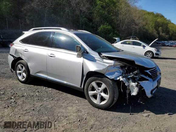 2015 Lexus RX 350 with VIN 2T2BK1BA2FC291237, listed as a Copart auction lot 54746945 with 155,541 mi miles and Salvage Title. Bid and sale history available at DreamBid. Image 4.
