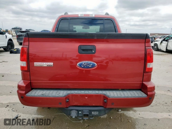 2008 Ford Explorer Sport Trac Limited with VIN 1FMEU33E08UB27060, listed as a Copart auction lot 58829025 with 86,251 mi miles and Salvage title. Bid and sale history available at DreamBid. Image 6.