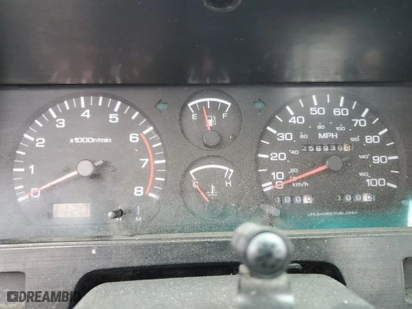 1993 Nissan Trucks 4WD SE with VIN 1N6HD16Y0PC408188, listed as a Copart auction lot 71028394 with 258,939 mi miles and Salvage Title. Bid and sale history available at carsss.com. Image 9.