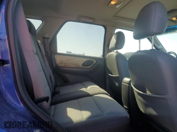 2006 Ford Escape XLT with VIN 1FMYU93136KA51162, listed as a Copart auction lot 52239385 with 227,666 mi miles and Salvage title. Bid and sale history available at DreamBid. Image 12.