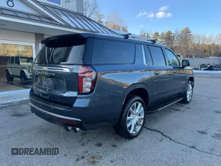 2021 Chevrolet Suburban High Country with VIN 1GNSKGKL6MR275612, listed as a Copart auction lot 54599495 with 136,158 mi miles and Clean Title. Bid and sale history available at carsss.com. Image 4.