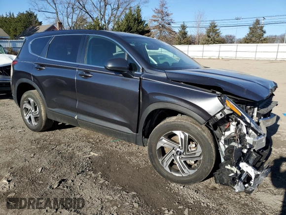 2022 Hyundai Santa Fe SE with VIN 5NMS1DAJ7NH436355, listed as a Copart auction lot 82812213 with 31,020 mi miles and . Bid and sale history available at DreamBid. Image 4.