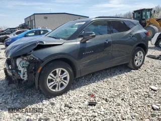 2020 Chevrolet Blazer LT z VIN 3GNKBHRS7LS616854, wystawiony jako Copart lot #54380035 z przebiegiem 72 705 mil mil oraz Nie do naprawy • Non repairable. Historia ofert i sprzedaży dostępna na DreamBid. Obrazek 1.