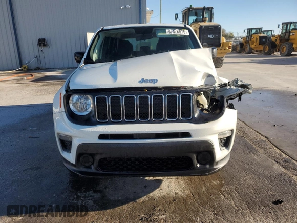 2020 Jeep Renegade Sport with VIN ZACNJAABXLPL58954, listed as a Copart auction lot 47878575 with 104,778 mi miles and Non Repairable. Bid and sale history available at carsss.com. Image 5.