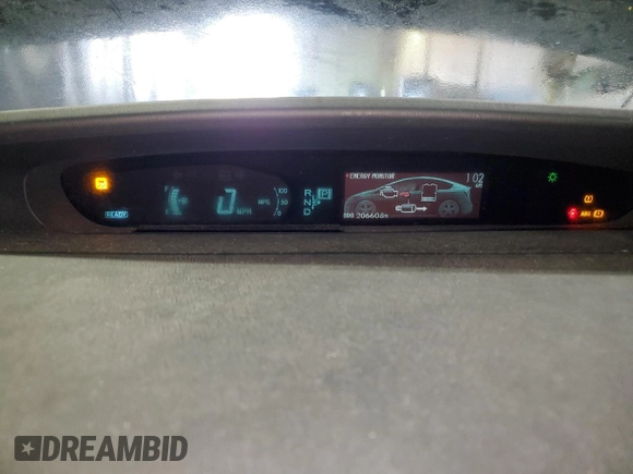 2012 Toyota Prius One with VIN JTDKN3DU2C5521804, listed as a Copart auction lot 51463495 with 206,608 mi miles and Clean Title. Bid and sale history available at DreamBid. Image 9.