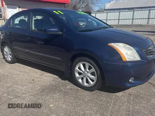 2011 Nissan Sentra S with VIN 3N1AB6AP0BL662442, listed as a Copart auction lot 46736035 with 129,190 mi miles and Clean Title. Bid and sale history available at DreamBid. Image 1.
