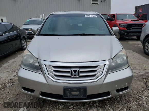 2008 Honda Odyssey EX-L with VIN 5FNRL38608B002157, listed as a Copart auction lot 55074735 with 205,611 mi miles and Non Repairable. Bid and sale history available at DreamBid. Image 5.